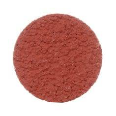 3M Cubitron II 2-inch Quickchange Roloc TR cloth disc with 36+ grit ceramic alumina abrasive for grinding and surface prep.