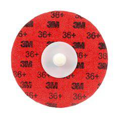 3M Cubitron II AB27702 Roloc durable edge disc, 3-inch quick-change abrasive disc with YF-weight for grinding and surface finishing.
