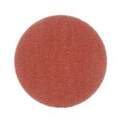3M Cubitron II 2-inch Quickchange Roloc TR cloth disc with 80+ grit ceramic alumina, durable edge for grinding and surface finishing.
