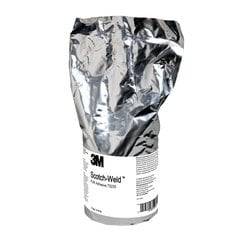 3M Scotch-Weld TS230 polyurethane reactive adhesive in black, 2 kg bag, suitable for industrial bonding applications.