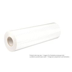 3M 3930 high-intensity prismatic reflective sheeting in white, 6-inch by 50-yard roll, designed for visibility and safety applications.