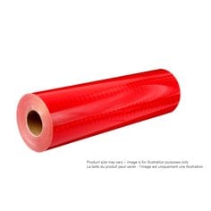 3M 3930-3932-36X50 - High intensity Grade Prismatic Reflective Sheeting 3932 Red 36 in x 50 Yards 7000042531 - eGrimesDirect