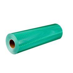 3M high-intensity prismatic reflective sheeting 3937 in green, 24-inch by 50-yard roll, used for safety and traffic signage.