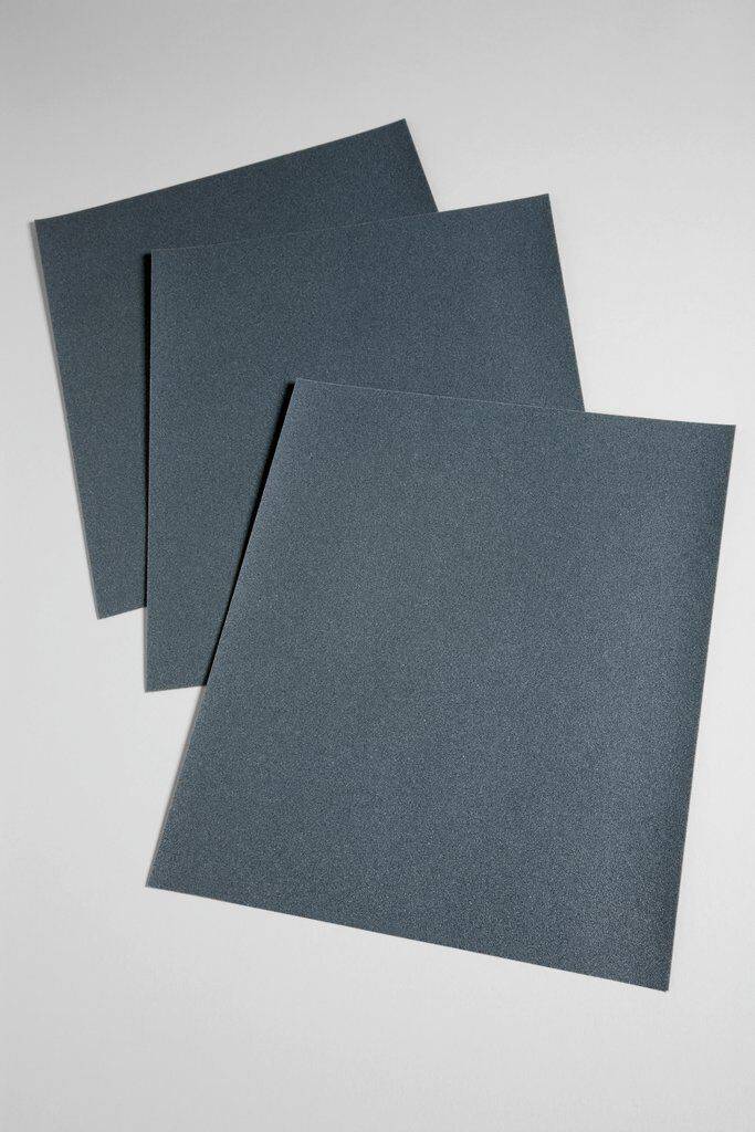 3M Wetordry Sandpaper 180 Grit silicon carbide sanding sheet, 9x11 inches, for smooth finishing and surface prep.