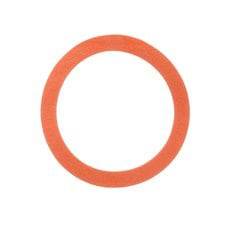 3M 6896 centre adapter gasket replacement part for respiratory mask, black rubber seal, designed for secure fit and durability.