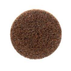 3M Scotch-Brite Roloc surface conditioning disc, coarse grit, 2-inch non-woven quick change disc for grinding and polishing.