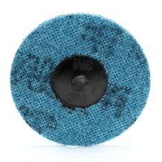 3M Scotch-Brite Roloc non-woven quick change disc for surface conditioning, very fine grit, 3-inch diameter.