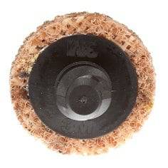 3M Scotch-Brite SB15393 Roloc surface conditioning disc, coarse grit, 1-inch diameter, no hole, for surface finishing and prep.