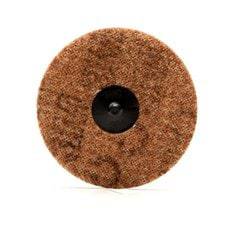 3M Scotch-Brite SB29549 Roloc surface conditioning disc, 4-inch coarse abrasive disc with no hole for surface finishing.