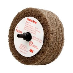 3M Scotch-Brite SB14594 - Scotch-Brite Roloc + Cut & Polish Disc D5 3 in x 1-1/4 in A Medium 7000120704 - eGrimesDirect