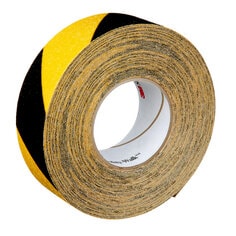 3M Safety-Walk F-613-2X60 - Slip-Resistant General Purpose Tape 613 Black/Yellow Stripes (2 Inch x 60 ft) 7100133325 - eGrimesDirect