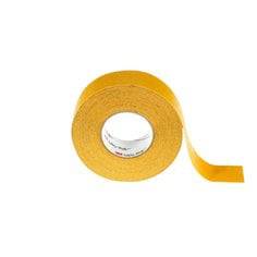 3M Safety-Walk F-630-B-SYL slip-resistant safety tape in yellow, 2-inch x 60-foot, showing textured surface on industrial floor