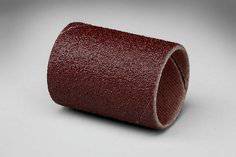 3M AB40268 sanding band, 1 inch by 2 inch aluminum oxide 60 grit for grinding and surface finishing.