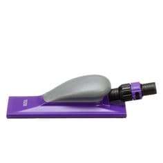 3M Hookit dust-free sanding block, 0.2 inches thick, 7.8 inches long, used for smooth sanding in auto body and detailing.