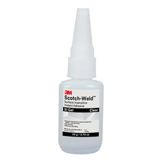 3M Scotch-Weld SI GEL - 20G - Surface Insensitive Instant Adhesive SI Gel in Clear - 0.71 oz (20 g) 7100039258 - eGrimesDirect