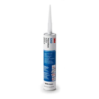 3M Polyurethane Sealant 540 in white, 10.1 fl oz cartridge, suitable for sealing and bonding applications.