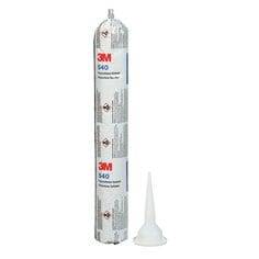 3M Polyurethane Sealant 540 in white, 20.2 fl oz sausage pack, used for sealing and bonding in construction and repair projects.