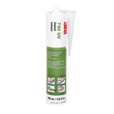3M Sealant 740UV gray cartridge, 9.8 fl oz (290 ml), used for sealing and UV protection in industrial and construction applications.