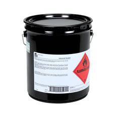 3M 800 industrial sealant in a 5-gallon pail, heavy-duty sealant for industrial applications, shown in a large gray pail