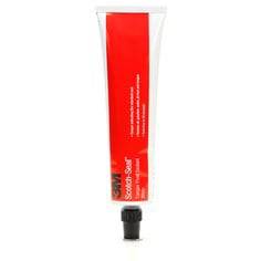 3M Scotch-Seal 1252 white tamper-proof sealant in 5 fl oz tube, used for sealing and insulation purposes.