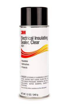 3M 1601-C electrical insulating sealer in clear, with a tube and applicator tip for sealing electrical components.