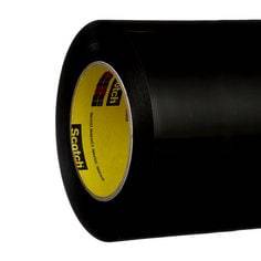 Black 3M Preservation Sealing Tape 481, 1 inch by 36 yards, designed for sealing and preservation applications.