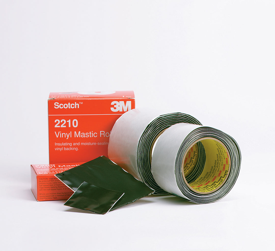 3M Scotch 2230-5/8X6 - Mastic Strip 2230 90 Mil (0.6 Inch x 6 Inch) 7000031582 - eGrimesDirect