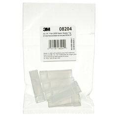 3M OEM Flat Seam Sealer Tip 0.38 inch for automotive repairs, shown in a package of six tips with product details visible.