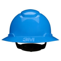 3M H-803SFR-UV - 3M SecureFit Full Brim Hard Hat Blue 4-Point Pressure Diffusion Ratchet Suspension with UVicator 20/Case 3M 7100240030 7100240030
