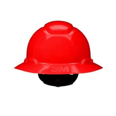 3M H-805SFR-UV - 3M SecureFit Full Brim Hard Hat Red 4-Point Pressure Diffusion Ratchet Suspension with Uvicator 20/Case 3M 7100240013 7100240013