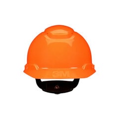 3M H-707SFV-UV - 3M SecureFit Hard Hat Hi-Vis Orange Vented 4-Point Pressure Diffusion Ratchet Suspension with UVicator 20/Case 3M 7100240009 7100240009
