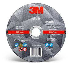 3M Silver AB87469  -  Type 01 Cut-Off Wheel black (6 Inch x 0.05 Inch x 7/8 Inch) 7010412152
