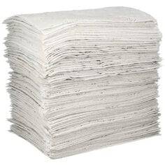 3M Maintenance Sorbent Pad in blue, high-capacity environmental safety product, shown in a clean, industrial setting.
