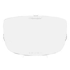 3M Speedglas outside protection plate for 9000 series welding helmets, durable safety shield for welding masks.