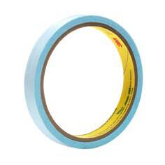 3M 8507-1/2X15 blue repulpable forms splicing tape, 1/2 inch by 15 yards, designed for industrial splicing applications.