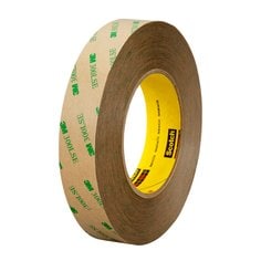 3M 93020LE-3/4X60-CLR - Double Coated Tape 93020LE Clear 8 mil (3/4 Inch x 60 Yards) 7000138288 - eGrimesDirect