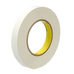 3M R3187-48X555 - Repulpable Strong Single Coated Tape R3187 White 7.5 mil (1.9 Inch x 60 Yards) 7100028050 - eGrimesDirect