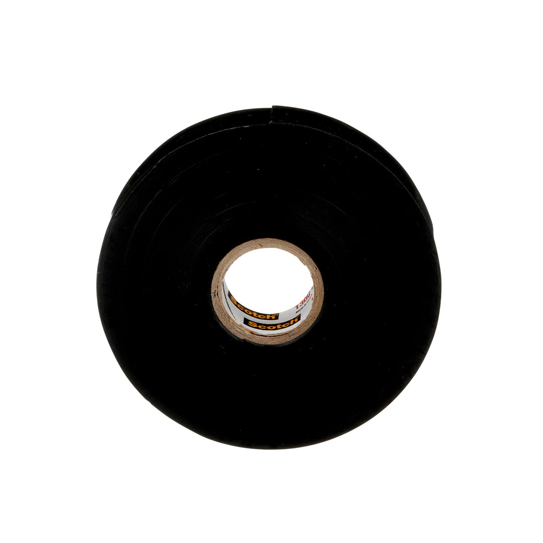 3M Scotch 130C-1X15 - Linerless Rubber Splicing Tape 130C Black 30 mil (1 Inch x 15 ft) 7000140715 - eGrimesDirect