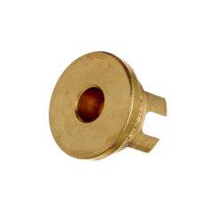 3M Scotch-Weld CYL-SPRAYTIP-9501 cylinder adhesive spray tip for precise application, shown attached to a spray can.