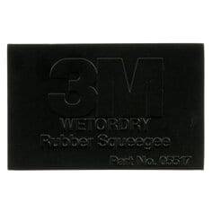 3M Wetordry 5517 - Wet / Dry Rubber Squeegee 02 3/4 in x 4 1/4 in (7 cm x 10.8 cm) 7000028348 - eGrimesDirect