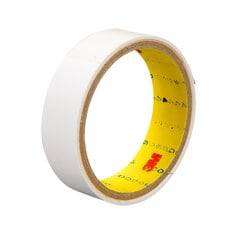 3M 9416-1/2x72 membrane switch spacer, clear 3.5 mil, shown in roll with detailed edges and dimensions.