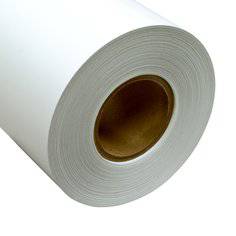 3M 7380-6X1668 tamper-evident label material film, matte white polyester, 6-inch by 1668 feet, for security labeling.
