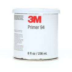 3M Tape Primer 94 1/2 Pint bulk container, adhesive primer for tape applications, orange cap, labeled with product details