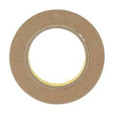 3M 465 clear adhesive transfer tape, 3/4 inch x 60 yards, showing the roll of 2-mil thick transparent tape for bonding applications.