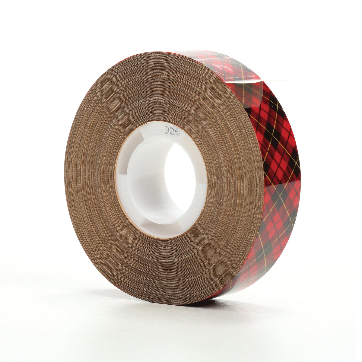 3M Scotch 926 ATG Adhesive Transfer Tape, clear 5 mil, 3/4 inch x 18 yards, showing the tape roll and application surface.