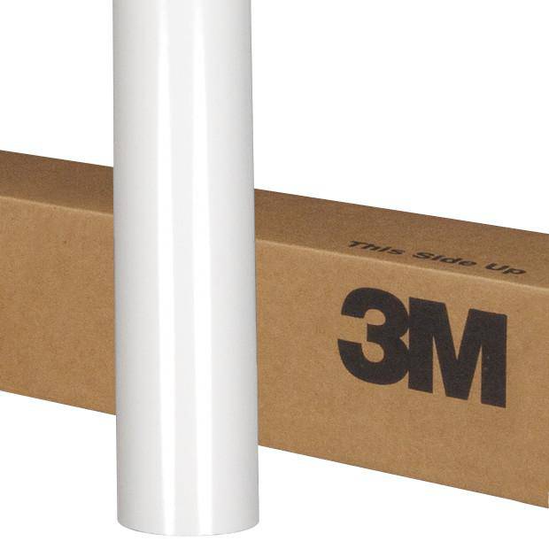 3M Scotchcal 7725-114 transparent electrocut graphic film rolled sheet, 60 inch by 50 yards for graphic and signage applications.