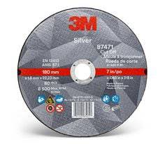 3M Silver AB87471  -  Type 01 Cut-Off Wheel black (7 Inch x 0.05 Inch x 7/8 Inch) 7010414998 - eGrimesDirect