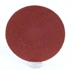 3M AB14559 2-inch black Roloc TR cloth disc with 150 grit aluminum oxide for quick change grinding and surface preparation.