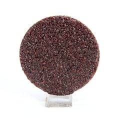 3M AB22396 1-1/2 inch brown Roloc TR cloth disc with 36 grit aluminum oxide for quickchange surface grinding and finishing.