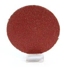 3M AB22408 1-1/2 inch Blue Roloc TR Cloth Disc with 100 Grit aluminum oxide for quick change grinding and surface finishing.